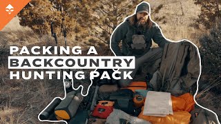 How to Pack a Backpack for Backcountry Hunting with Ryan Lampers by GOHUNT 11,185 views 4 weeks ago 8 minutes, 35 seconds