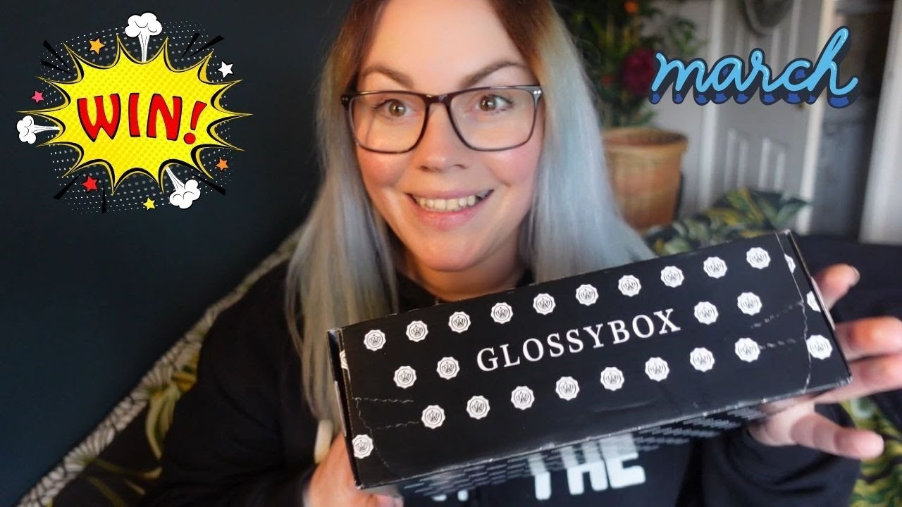 GLOSSYBOX MARCH 2021 - UNBOXING AND GIVEAWAY