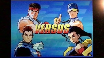 Capcom Fighting Evolution (PS3) - Ryu and Demitri