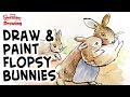 How to draw Beatrix Potter's Flopsy Bunnies