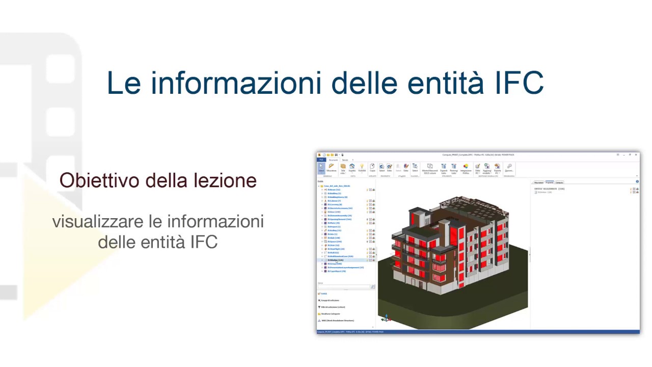 Tutorial PriMus-IFC - Le informazioni delle entità IFC - Acca software ...