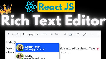 WYSIWYG Rich Text Editor From Scratch - ReactJS ⚛️ by Frontend Master #webdevelopment