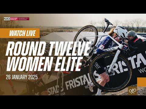 LIVE ​- Women Elite - R12 Hoogerheide (NED) | 2024/25 UCI Cyclo-cross World Cup