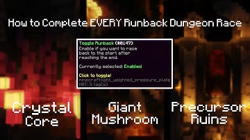 How to Complete EVERY Runback Dungeon Race (All Challenges) | Hypixel Skyblock