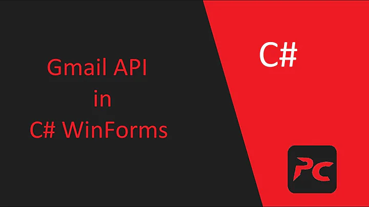 Send mail in C# WinForm App using Gmail APIs - Windows Forms App - Programming Concepts