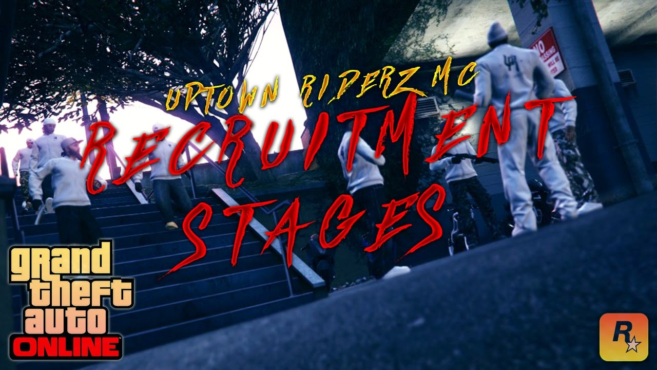 Uptown Riderz MC Recruitment Stages || #NowRecruiting || GTA 5 Online ...