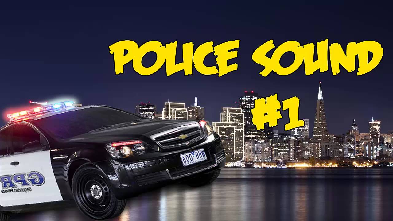 Sonido De La Sirena De La Policía