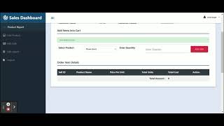 Sales Management System Project on Anguar, NodeJS and MySQL