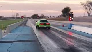 Seth Harris 2015 Dodge Challenger Scat Pack Runs A 10.21