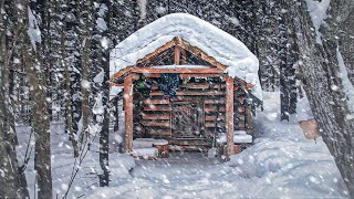 Found a 30 YearOld Log Cabin in the Forest! Unbelievable Find and My Overnight Stay!