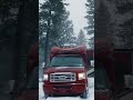 Ford Van Camping In Blizzard Adventure Van Camping In Snow Storm Snowcamp Camping Snow