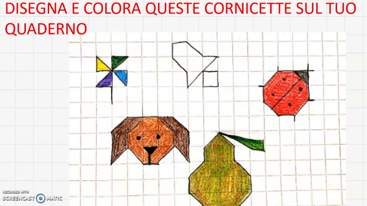 30 03 Classe Prima Matematica Terza Attivita Della Settimana Cornicette Youtube