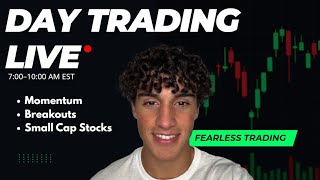 Small Red Day - LIVE Day Trading Small Cap Stocks | Fearless Day Trading
