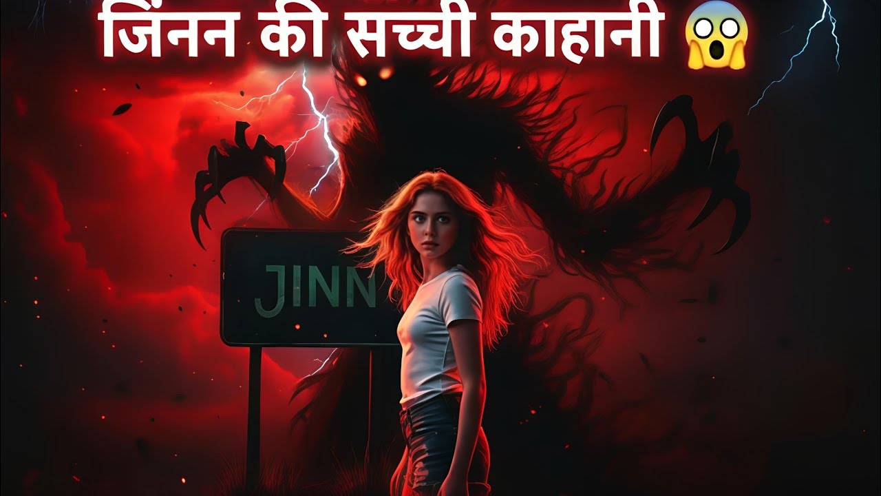 जिन्न की सच्ची कहानी 😱 | Real Jinn Horror Story in Hindi | Animated Horror l Haunted Village