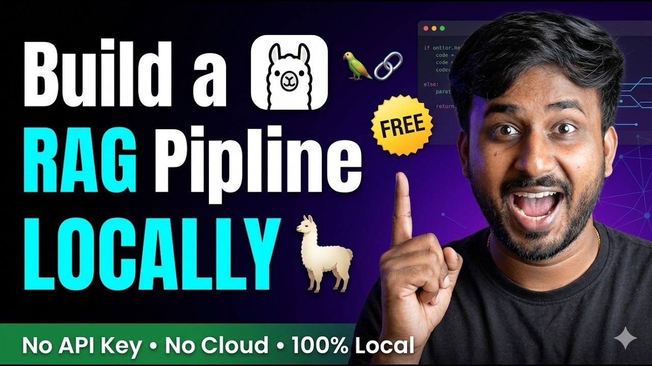 I Built a ChatGPT for My Own Documents - LangChain + Ollama (100% Free & Local)