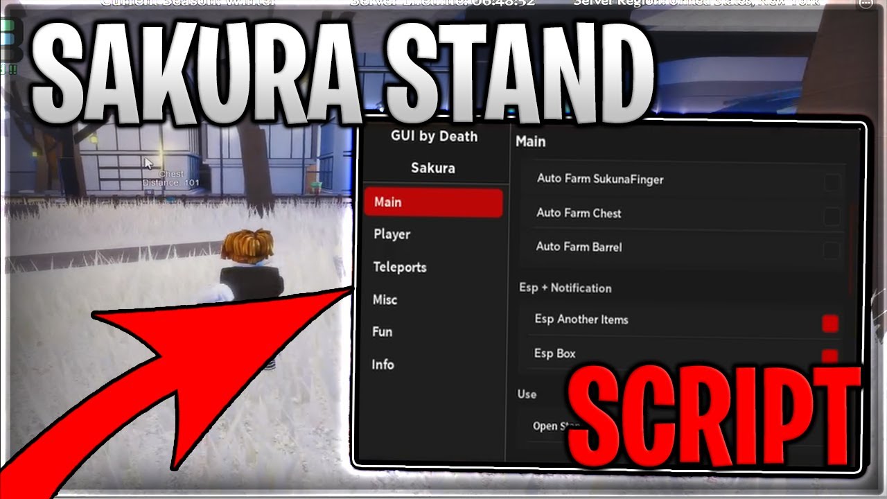 Sakura Stand Script