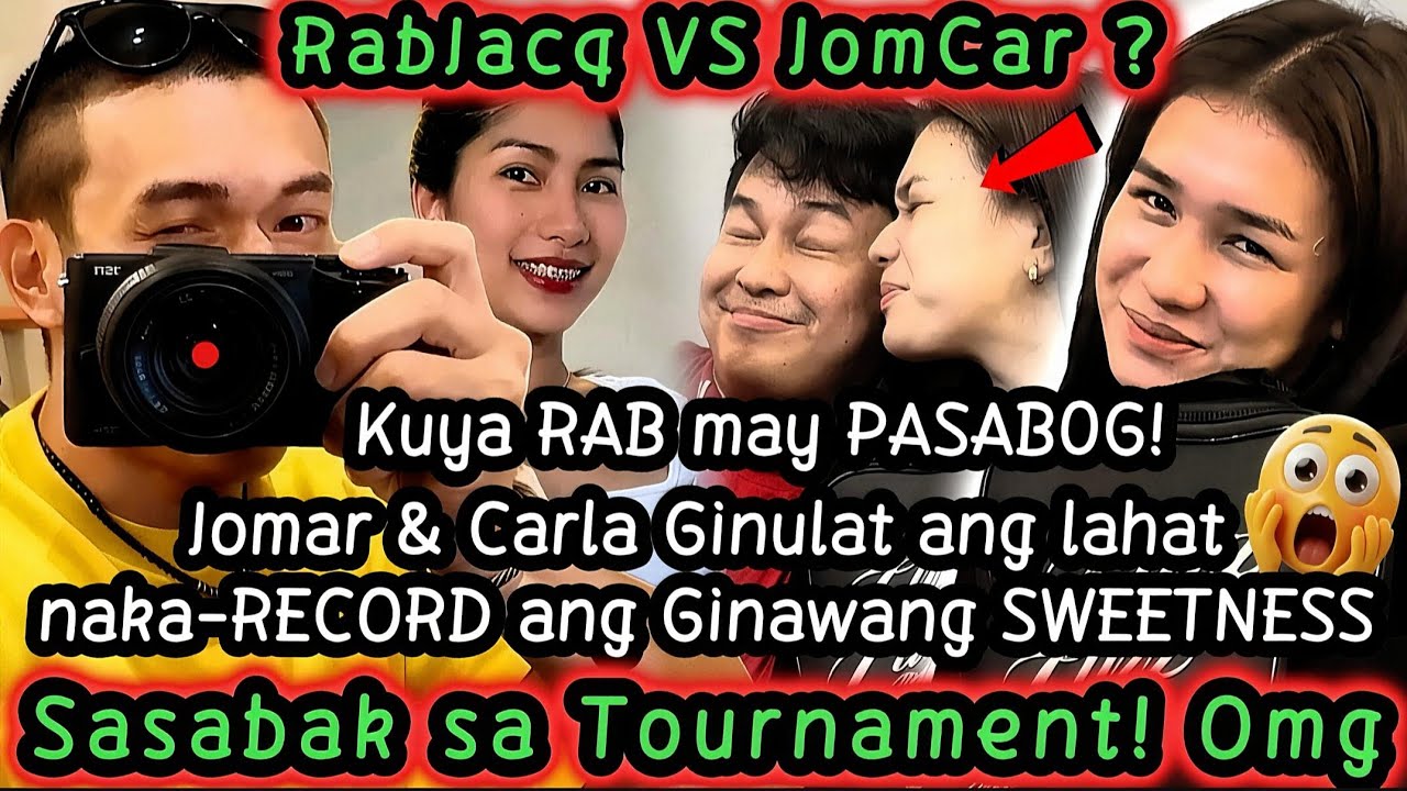 OMG‼️RABJACQ Vs JOMCAR? PASAB0G ni Kuya Rab Alamin! HULI naka-REC0RD ang SWEETNESS na Ginawa magAGOM