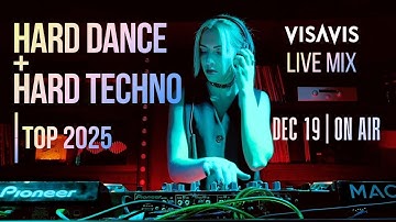 Luister naar de EDM LiveMix: Hard Dance + Hard Techno Live Set | Visavis DJ | Dec 19 2025 #LiveSet