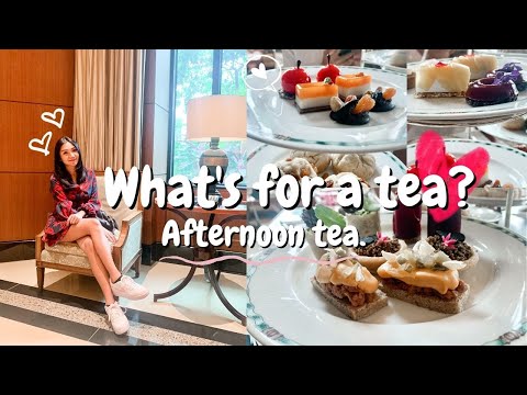 WHAT’S FOR A TEA | AFTERNOON TEA IN BANGKOK | THAILAND peninsula Bangkok hotel, tea, Cake and mare +