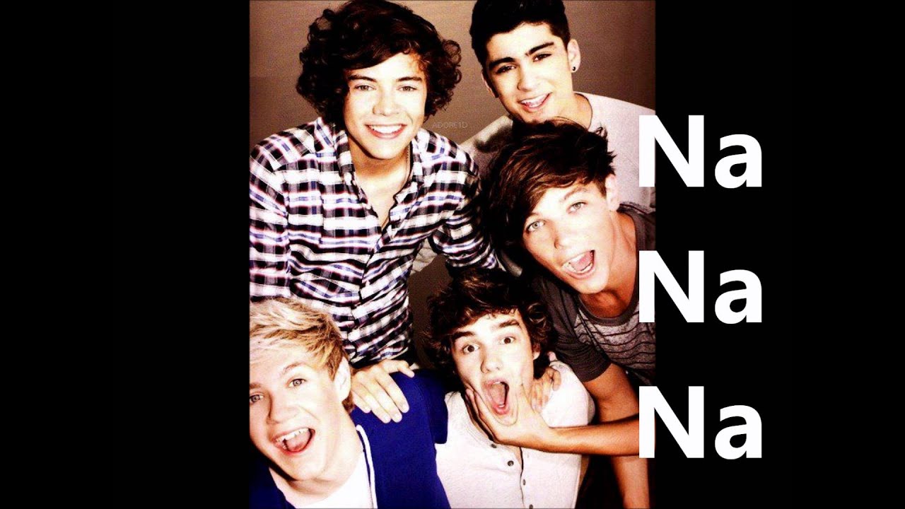 One direction- Na na na LYRICS - YouTube