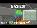 Easiest Slime Farm for Minecraft Bedrock 1.20!