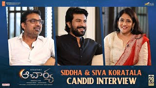 #Acharya - Ram Charan And Director Koratala Shiva Candid Interview  | Megastar Chiranjeevi