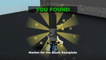 Find the Markers - Where to Find the Marker for the Black Baseplate (Roblox)