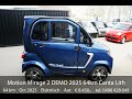 Motion Mirage 2 DEMO 2025 64km Canta Lithium RIJBEWIJSVRIJ