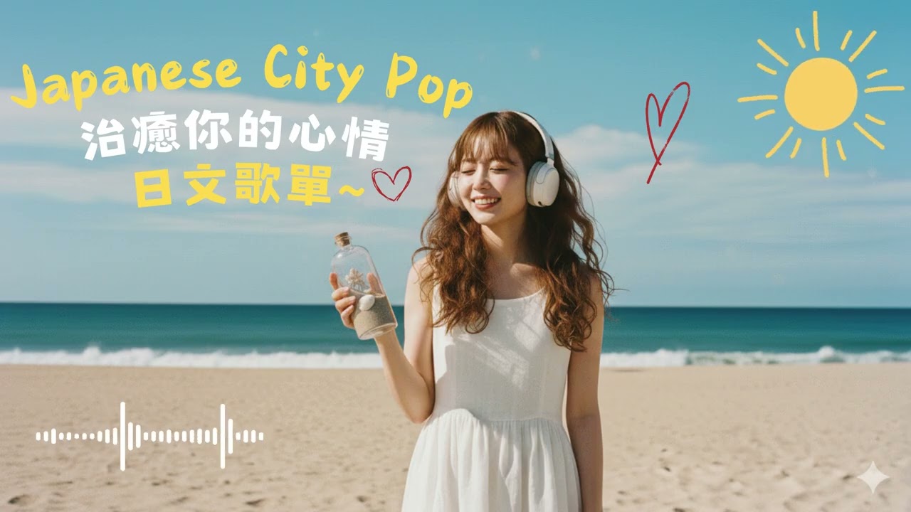 Japanese City Pop｜心情變好特效藥 💊 Nostalgic & Healing Mix🎶｜J-POP｜R&B ｜慢活日常｜放鬆｜Study & Work💼｜BGM🎶｜愜意｜舒壓感 ｜