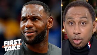 Stephen A. is fired up for LeBron vs. Kawhi on Christmas Day | First Take