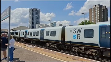 Trains At Clapham Junction - SWML, BML & W-RL + HLL - 14.06.2025