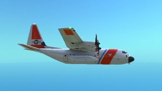 Archipelagian Coast Guard Flight 729B - Crash Animation || Turboprop Flight Simulator