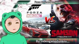 Reacting to "Forza Horizon 6 vs Samson" by @videogamedunkey