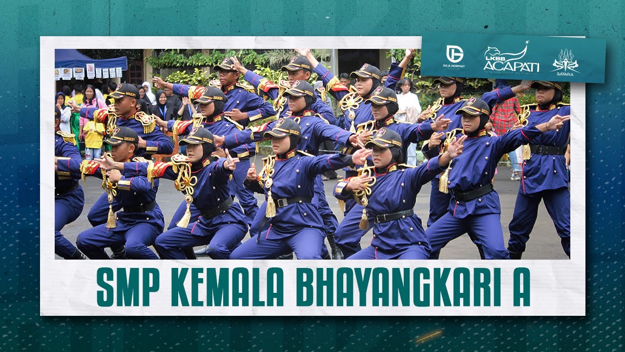 LKBB ACPATI: PASKIBRA SMP KEMALA BHAYANGKARI TEAM  A