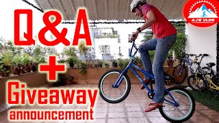 Q & A | Give away | Channel Announcements | Ajsvlog