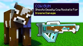 Minecraft, But You Can Turn Mobs Into Weapons....