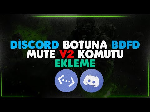 Telefondan Discord Botuna Ayarlamalı Mute Komutu Ekleme | Bot Designer For Discord #35