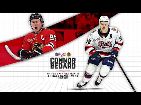 2023 WHL Player of the Year Connor Bedard named Chicago Blackhawks captain