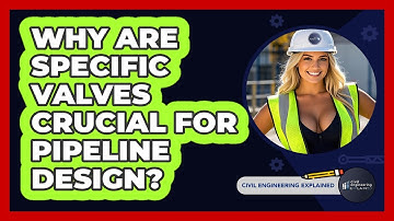 Why Are Specific Valves Crucial For Pipeline Design? - Civil Engineering Explained