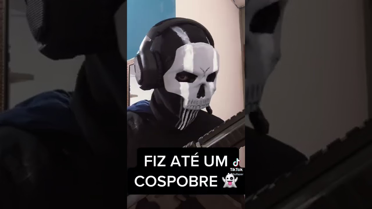 COMO É O VERDADEIRO ROSTO DO GHOST #ghost #cod #warzone 