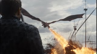Daenerys Is Taking Revenge Dragon Scene - Game Of Thrones S08 E05