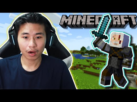 Minecraft, coba main minecraft survival pertama kali | Minecraft Survival Indonesia - Part 1