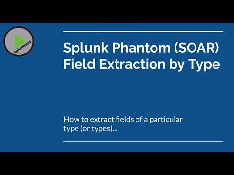 Field Extraction by CEF Type