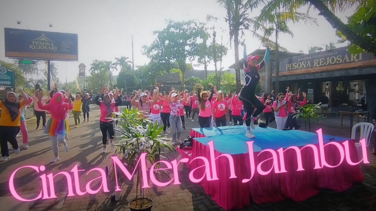 CINTA MERAH JAMBU KOPLO EH OH EH OH TIKTOK VIRAL-EVIS RENATA ROMANSA/SENAM KREASI  @idaaerobic