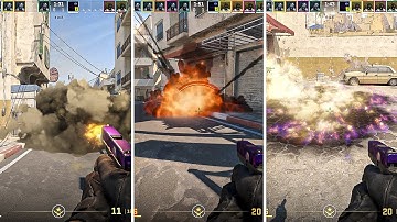 All Grenades - Counter Strike 2 Beta Gameplay (CS:GO Source 2)