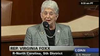 Rep. Virginia Foxx on Health Care Reform