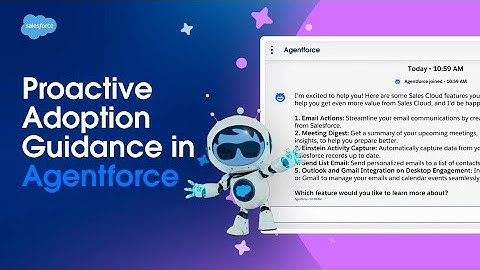 Proactive Adoption Guidance in Agentforce | Agentforce