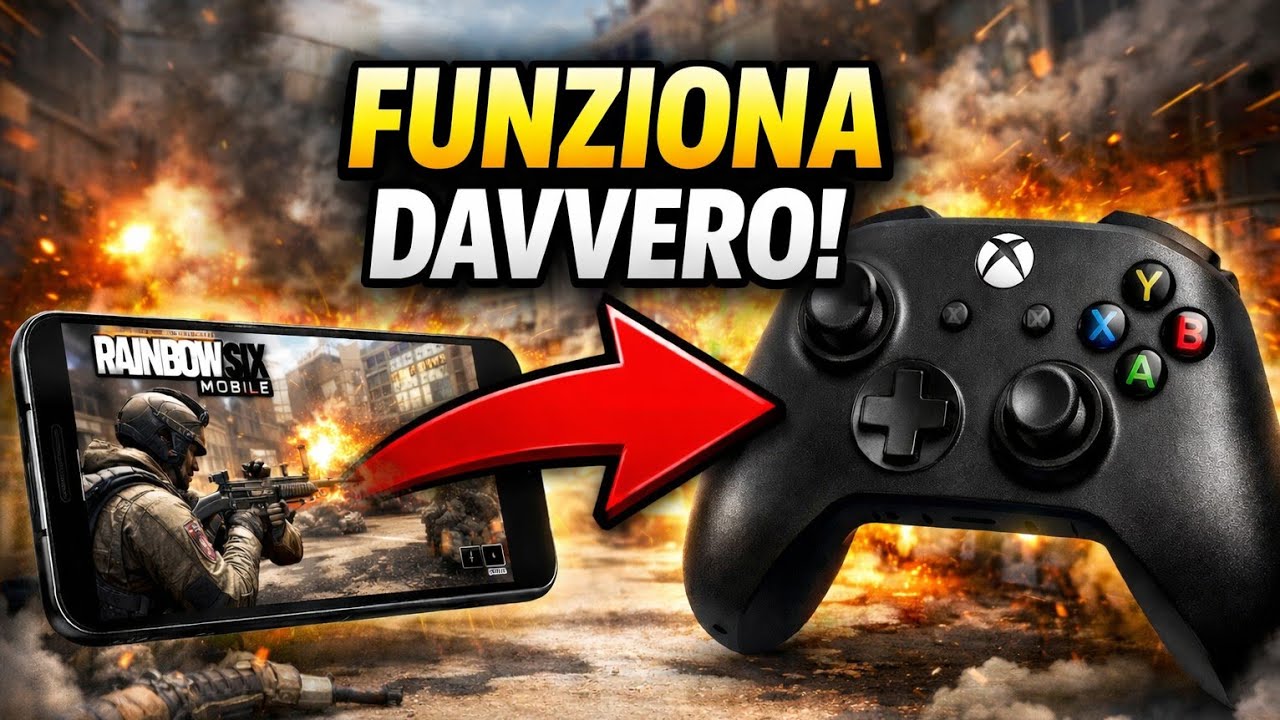 Come giocare a Rainbow Six Mobile con il controller (FUNZIONA) - YouTube