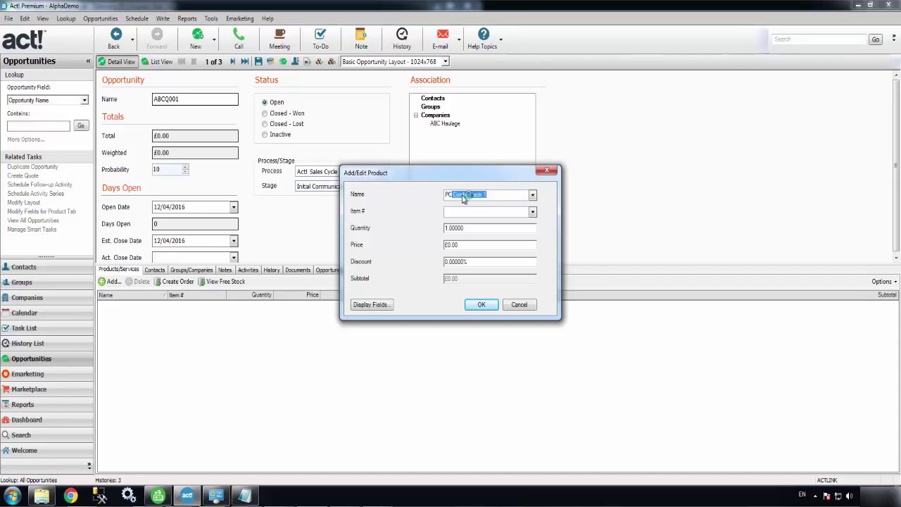 ACT integration to Sage 50 - with AlphaLink