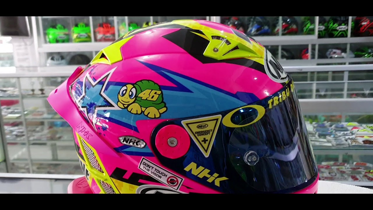Helm Nhk Gp Pro Pink Headmachine Rk Buruan Siapa Cpt Dia Dapat Youtube